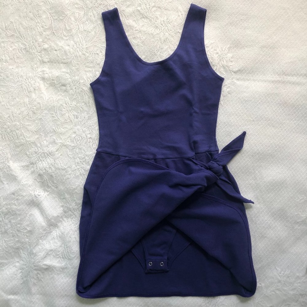 Purple Sleeveless Beach Tank Dress